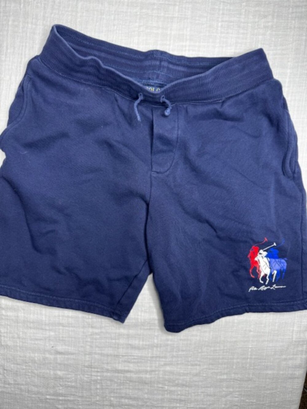Polo Ralph Lauren Boys Blue Drawstring Shorts Size 14/16